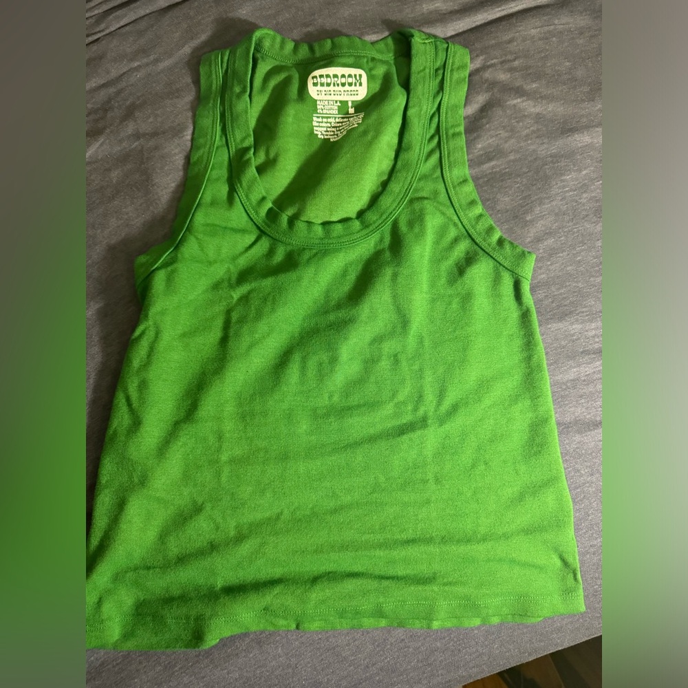 Big Bud Press Green Tank Top